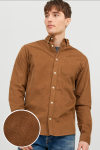 Jack & Jones Classic Cord Shirt L/S Otter