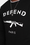 Defend Paris Paris Crew Tröja Black 