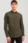 Jack & Jones Classic Melange Shirt L/S Rosin