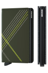 Secrid Slimwallet Stitch Linea Lime