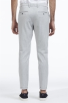Les Deux Como Pinstripe Kostym Pants Grey melange/White