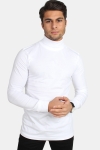 Basic Brand Turtleneck White