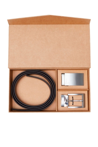 Jeff Changeable Buckle BoxGiftbox Black