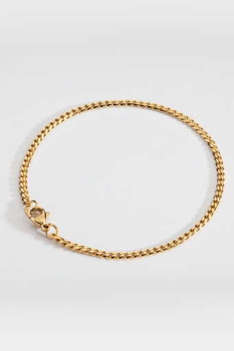 Minimal Sequence Armbånd Guld ton