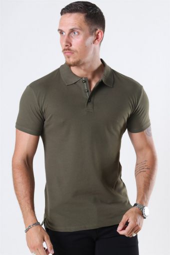 Muscle Fit Polo New Army