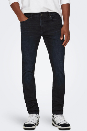 Loom Slim Fit 6921 Blue Black Denim