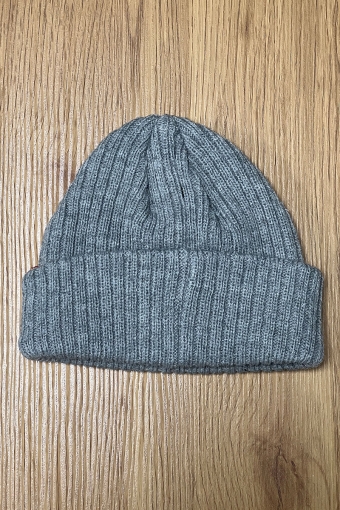 Atlantis Rib Beanie Grey Melange