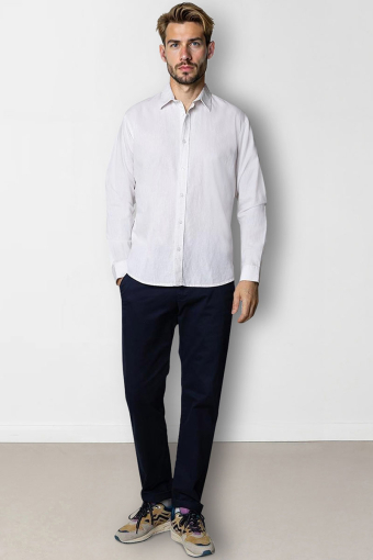 Luca shirt LS White