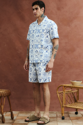 Piet Shirt Insignia Blue
