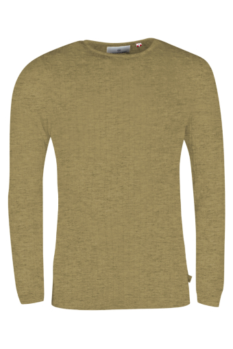 Cable Cotton knit Sand mix
