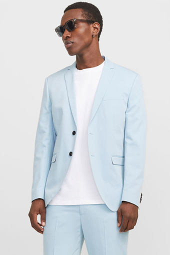 Premium Franco Slim Fit Kostym Chambray Blue
