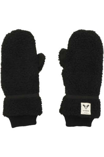 Villy Teddy Gloves Black