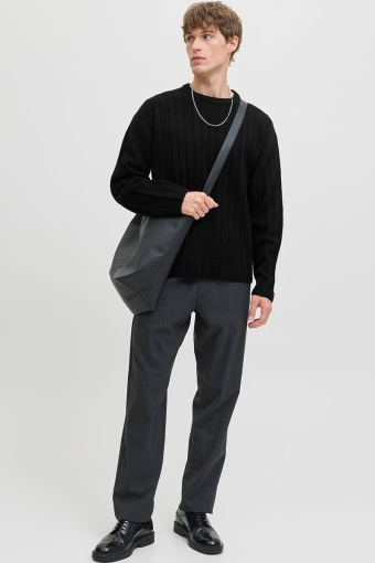 Bradley Carter Knit Crew Neck Black