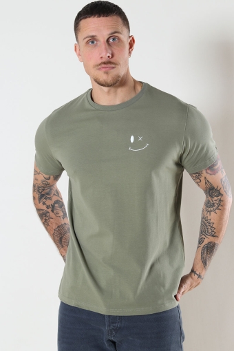 Patrick Organic Tee Dusty Green