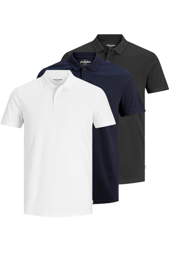 Basic Polo 3-Pack - Blanda själv