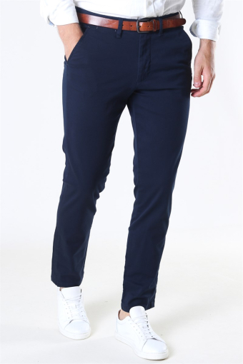 Slim-Miles Flex Chino Pants Dark Sapphire