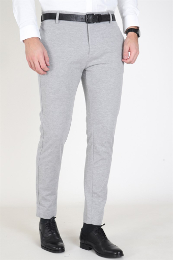 Milano Jersey Pants Light Grey Mel