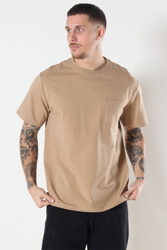 Clean Formal T-shirt Warm Sand