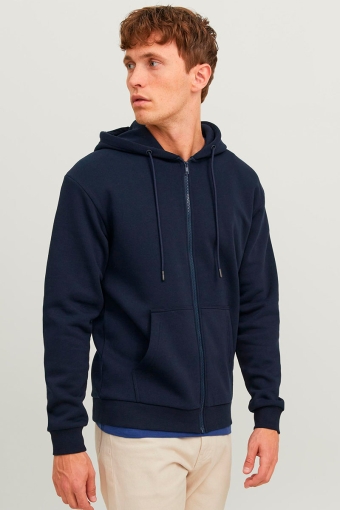 Bradley Sweat Zip Hood Navy Blazer