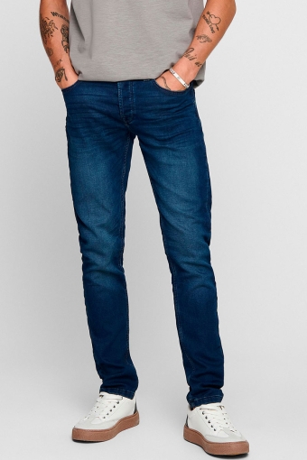 Loom Slim Jeans Jog 0431 Blue Denim