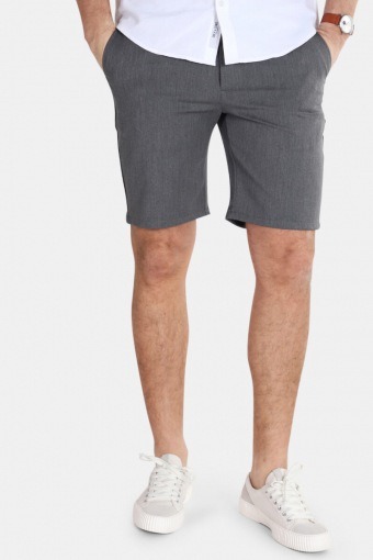 Steffen Twill Shorts Light Grey