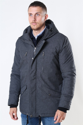 Anders Parka Jacka Charcoal Mix