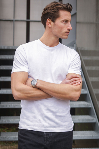 Organic Bazo Tee White