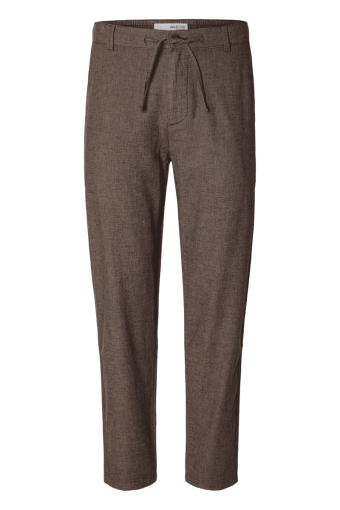 Brody Linen Pants Chocolate Torte