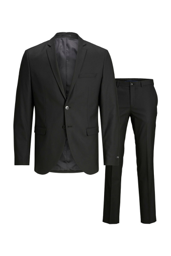 Premium Franco Slim Fit Kostym Black