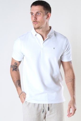 Silkeborg Stretch Polo White