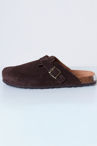 Berna Suede Leather Mocca