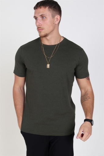 Rock Basic Tee Ivy Green Melange