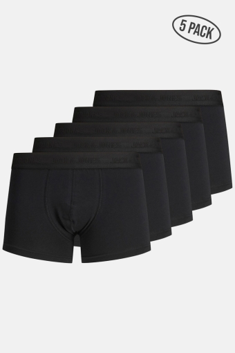 JACTONE IN TONE TRUNKS 5  PACK NOOS Black Black - Black - Black - Black