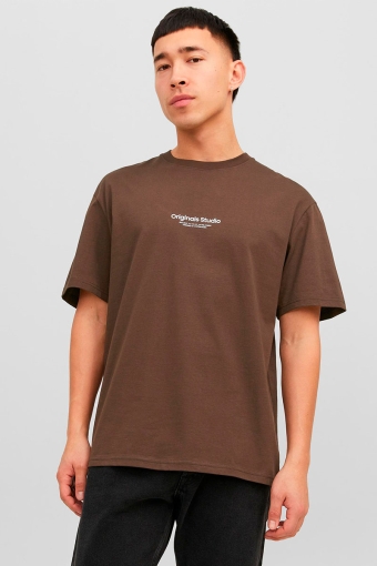 Vesterbro Tee SS Chocolate Brown