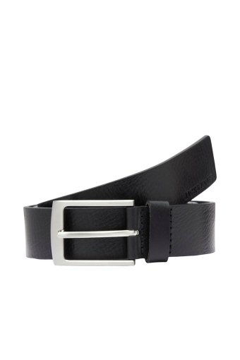 JACSTOCKHOLM LEATHER BELT NOOS Black