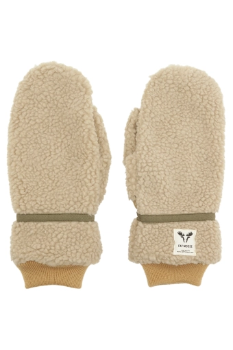 Villy Teddy Gloves Off White