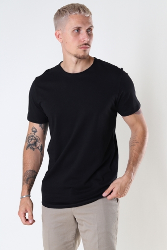 JJEBASHER TEE O-NECK SS NOOS Black REG