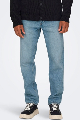 Edge Straight Fit 6986 Light Blue Denim