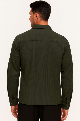 Tile Corduroy Shirt Rosin