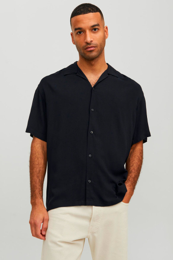 Jeff Resort Shirt SS Black