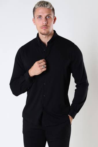 Hudson Stretch Shirt L/S Black