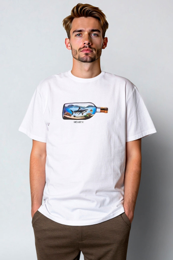 Shark T-shirt White