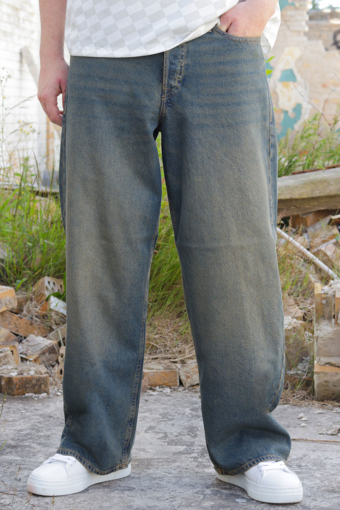 Dave Wide Fit 083 Blue Denim