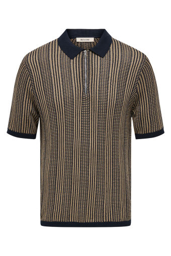 Ketil Regular Fit SS Polo  Dark Sapphire