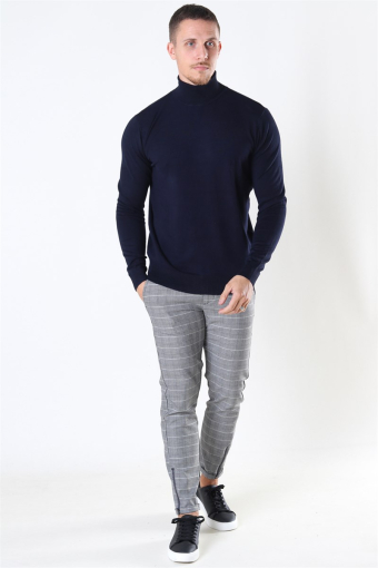Potter Turtleneck Strik Navy