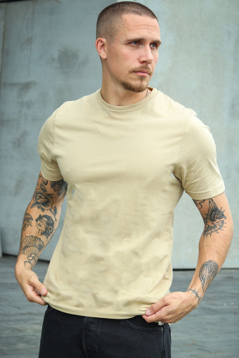 Organic Bazo Tee Sand