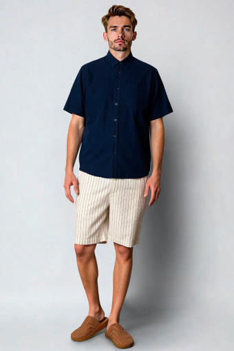 Barcelona Ran shorts Light beige stripe