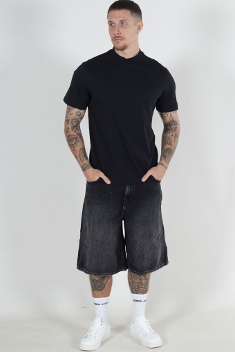 Otis Regular Mock Neck Tee Black