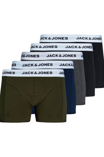 JACBASIC WHITE WB TRUNKS 5 PACK NOOS Forest Night