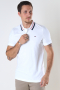 Tommy Hilfiger TJM CLASSICS TIPPED STRETCH POLO White